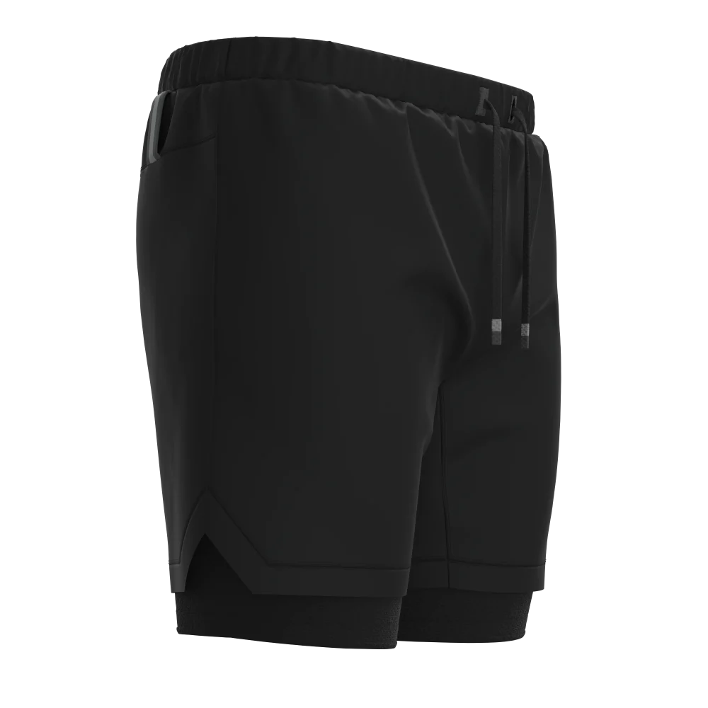 KOMBAT MMA RUNNING SHORT BLACK