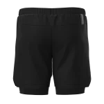 KOMBAT 2-LAYER RUNNING SHORT BLACK