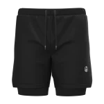 KOMBAT 2-LAYER RUNNING SHORT BLACK