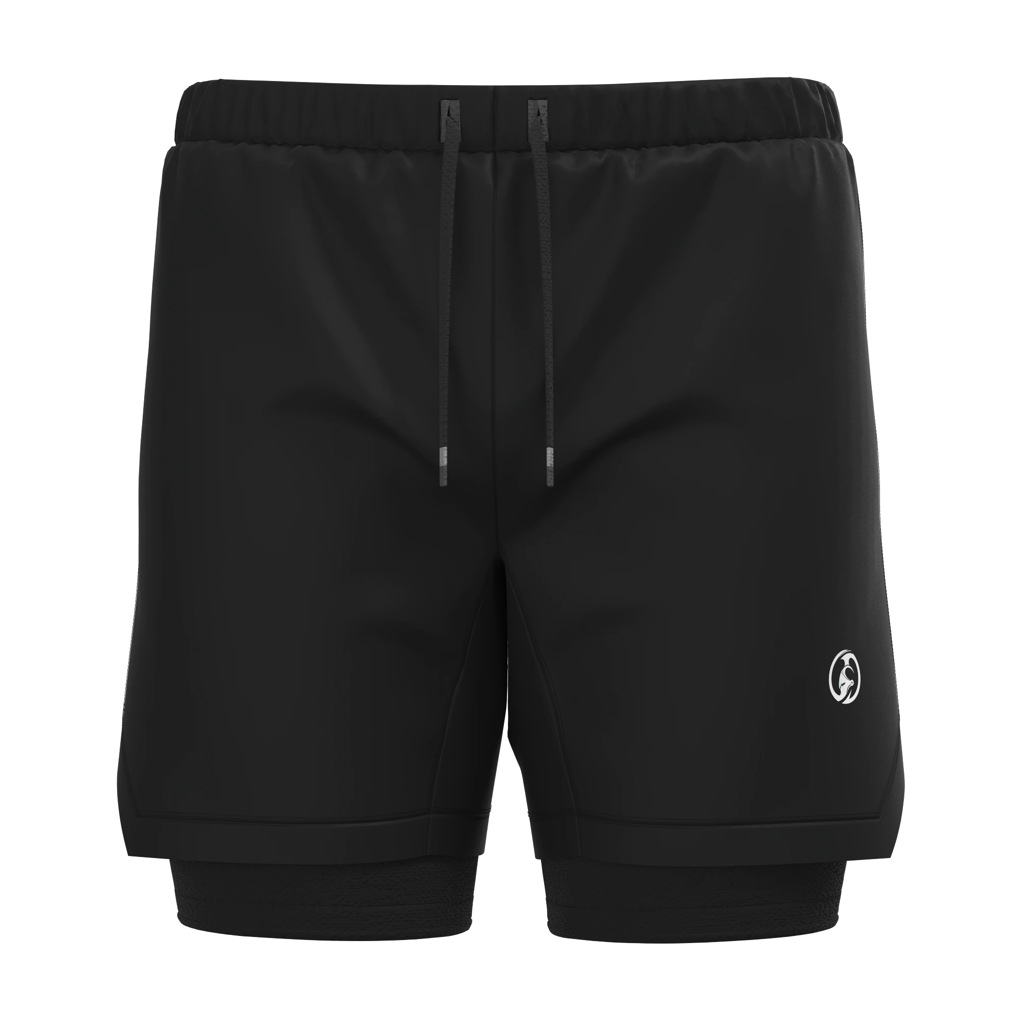 KOMBAT MMA RUNNING SHORT BLACK