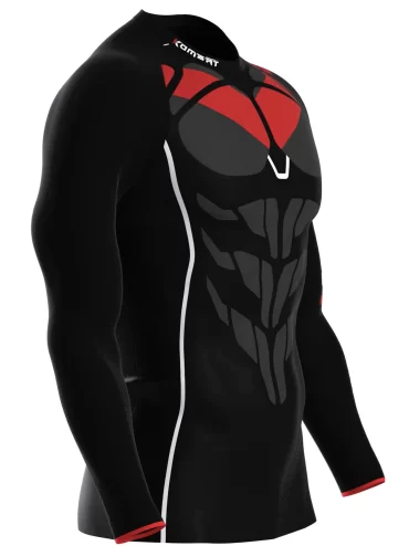 Man Full Sleeve Rash Guard knight Wing