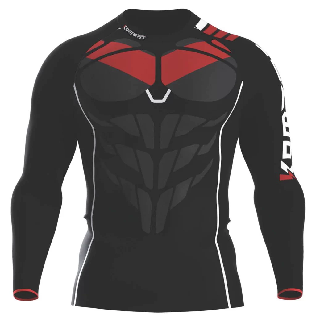 Man Full Sleeve Rash Guard knight Wing