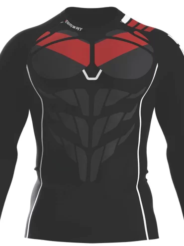 Man Full Sleeve Rash Guard knight Wing