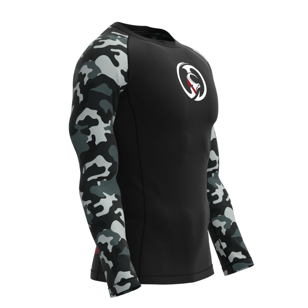 Kombat Full Sleeve Rash Guard KC Snow