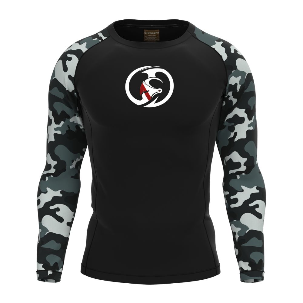 Kombat Full Sleeve Rash Guard KC Snow