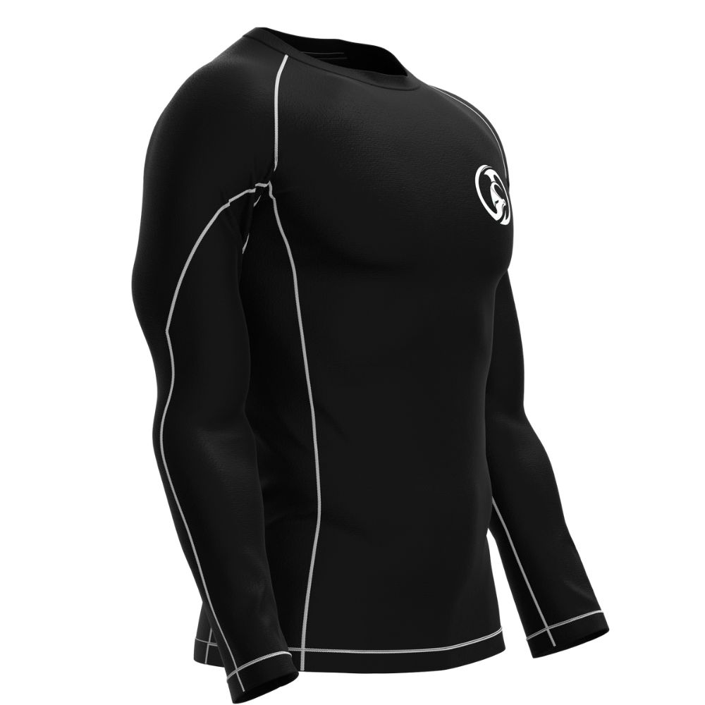 Kombat Full Sleeve R/Guard Pro Black V1 Warrior