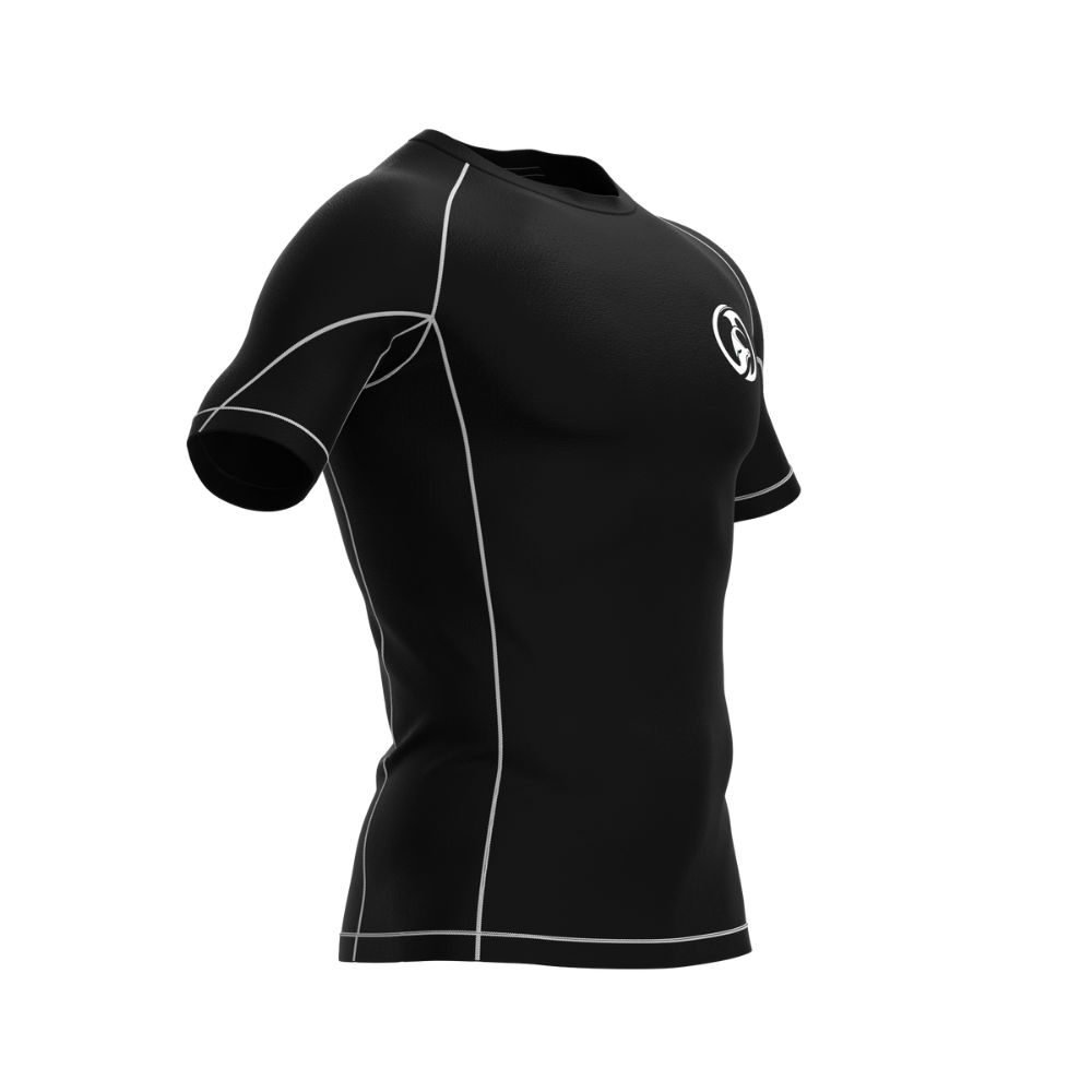 Kombat Half Sleeve R/Guard Pro Black V1 Warrior