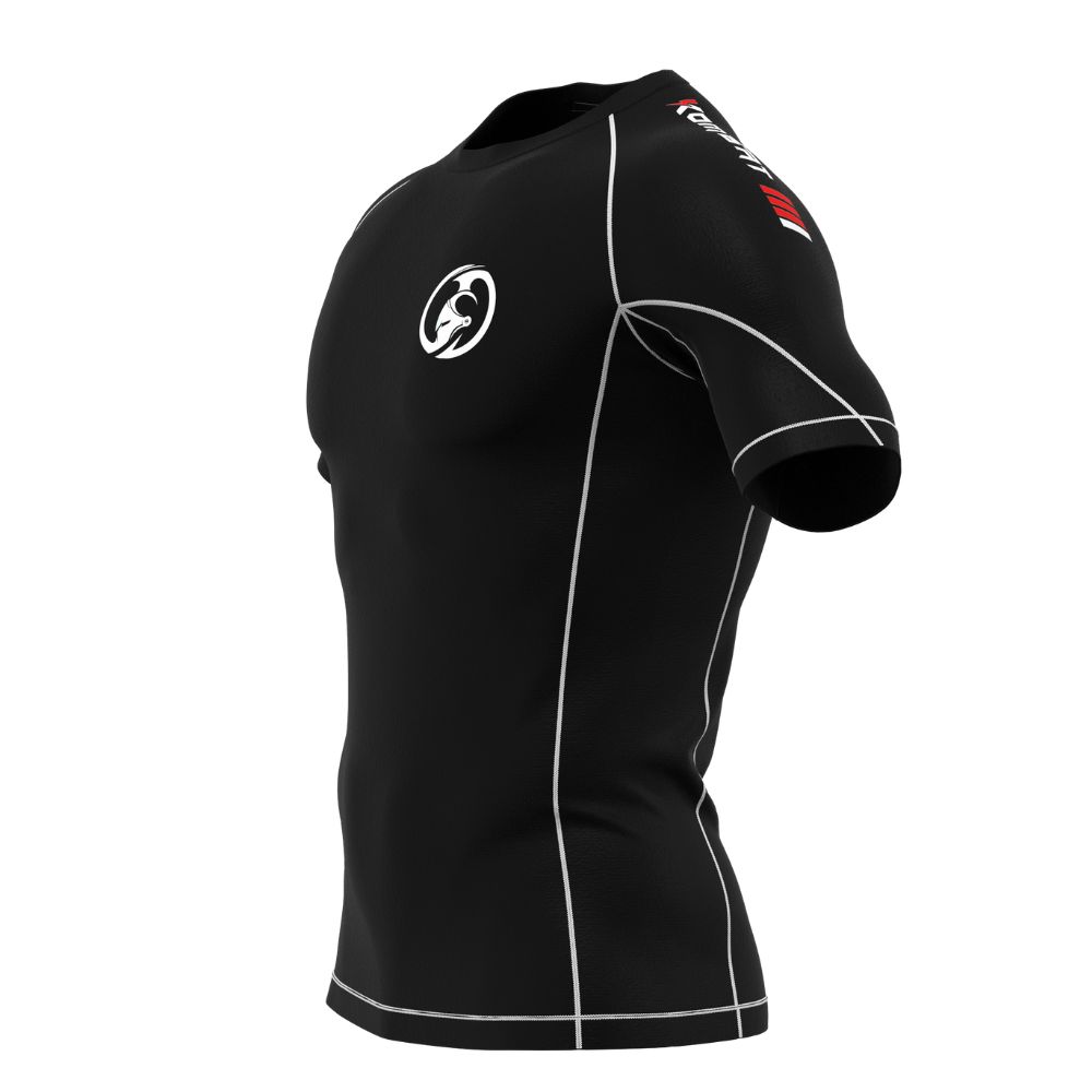 Kombat Half Sleeve R/Guard Pro Black V1 Warrior