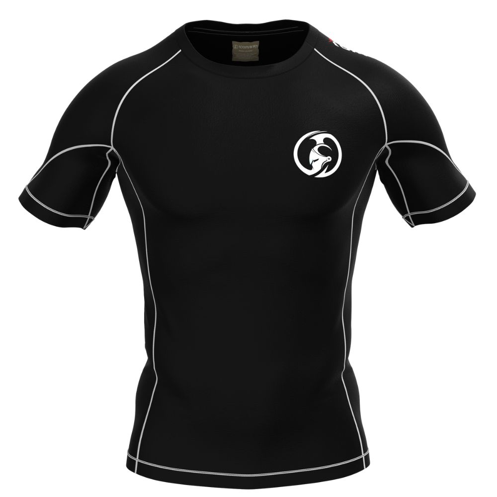 Kombat Half Sleeve R/Guard Pro Black V1 Warrior