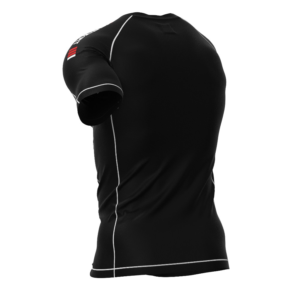 Kombat Half Sleeve R/Guard Pro Black V1 Warrior