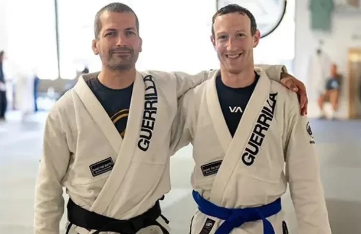 Facebook Founder Mark Zuckerberg Promotion To BJJ Blue Belt