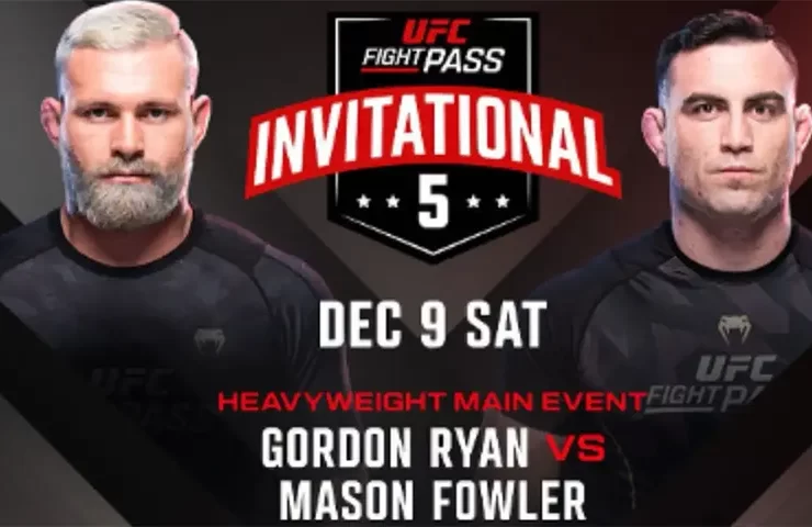 Gordon Ryan Fight Against Mason Fowler Scheduled For UFC Fight Pass Invitational 5