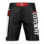 KOMBAT MMA SHORTS BLACK/RED